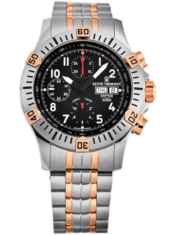 Revue Thommen Automatikuhr für Herren in silber