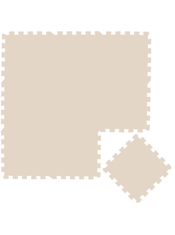 LittleTom Baby Spielmatte Ella 9-tlg. in beige