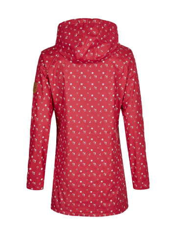 SCHIETWETTER Regenjacke "Nordstrand", Friesennerz in fuchsia-weiss