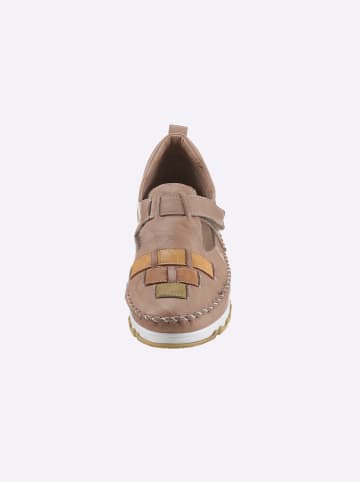 Gemini Slipper in camel