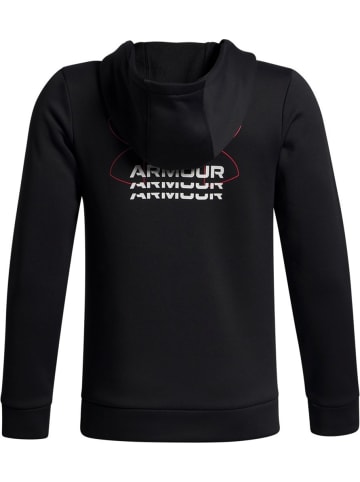 Under Armour Hoodie "Armour Retro Grphc HD Fleece" in Schwarz