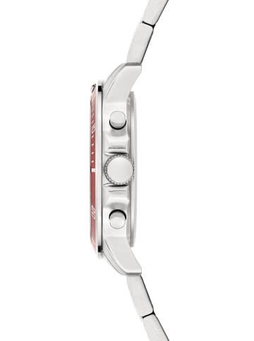 s.Oliver Armbanduhr Solid Chrono in silber