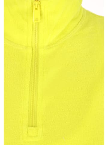 Swirly Fleecepullover in Limette