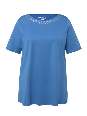 Ulla Popken Shirt in jeansblau