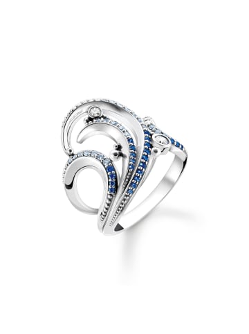 Thomas Sabo Ring in silber, blau