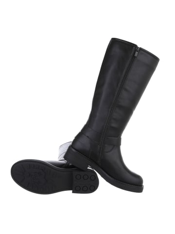 Ital-Design Stiefel in Schwarz