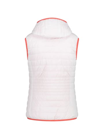cmp Isolationsweste Reverse Vest Fix Hood in Weiß