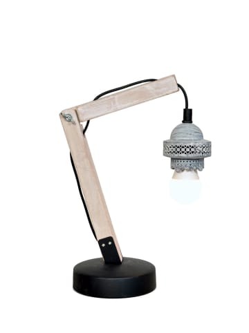 Kayoom Tischlampe Rossa VI in grau