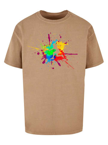 Merchcode Merchcode T-Shirts in unionbeige