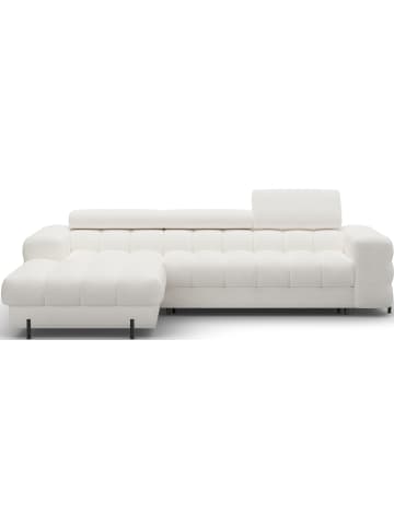 MF Design Fenro Recamiere Links in Weiß -  (L) 181 x (B) 285 x (H) 93 cm