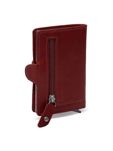 The Chesterfield Brand Baldwin Kreditkartenetui RFID Schutz Leder 6.5 cm red