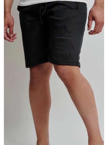 Forbest Kurze Basic Sport Sweat Shorts in Schwarz