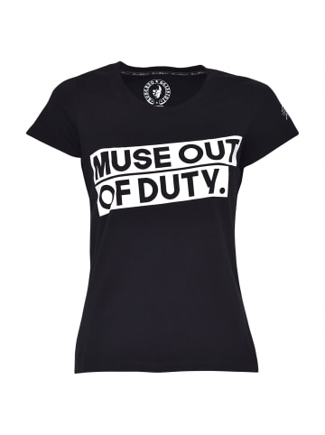 Roberto Geissini Muse Out Of Duty T-Shirt Schwarz
