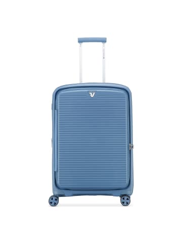 Roncato Arcade DLX 4 Rollen Trolley 67 cm mit Dehnfalte avio