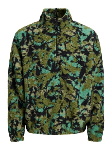 Jack & Jones Fleece Sweatshirt in Pirate Black