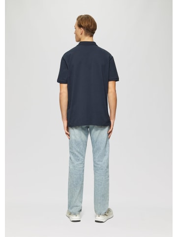 QS Polo-Shirt in 5884_tiefblau
