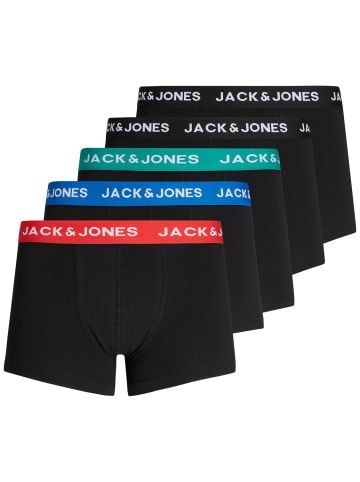 Jack & Jones Trunk JACHUEY TRUNKS 5er Pack slim in Schwarz