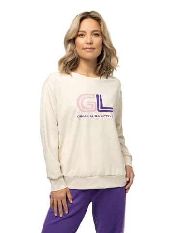 Gina Laura Sweatshirt in vanille