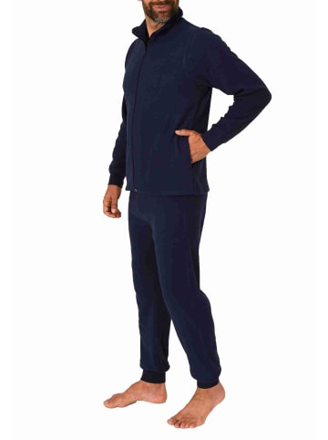 NORMANN Polarfleece Hausanzug Trainingsanzug Freizeitanzug Jogginganzug - 70624 in navy