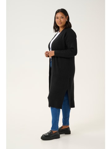 KAFFE curve Strickjacke KCrinye Loose fit in Black Deep