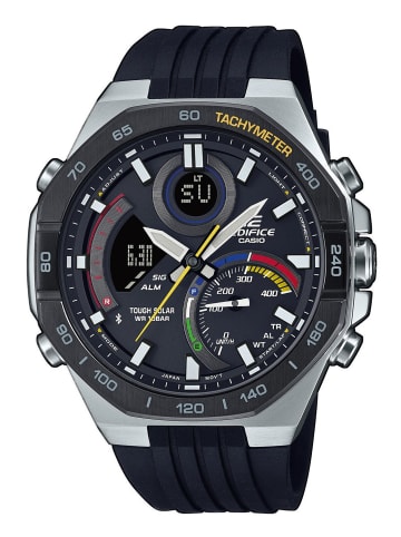 Casio Edifice Herren-Armbanduhr Solar Bluetooth Schwarz