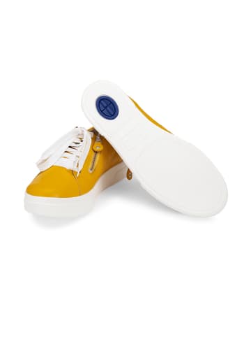 VITAFORM Softnappaleder Sneaker in gelb