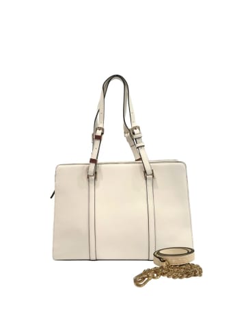 Twinset Weiß PU Damen Schulter Tasche