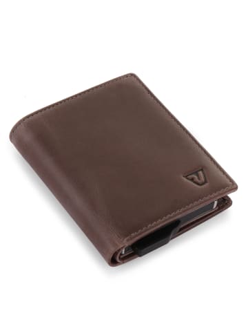Roncato Iron Kreditkartenetui RFID Leder 10 cm piombo