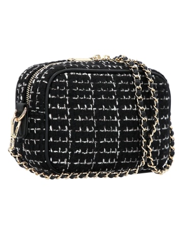 Valentino Tweed Umhängetasche 20 cm in nero-multicolor