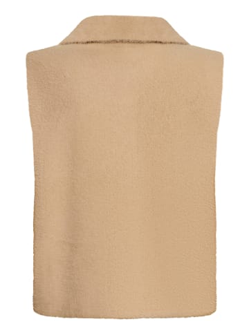Betty Barclay Strickweste mit Kragen in Beige