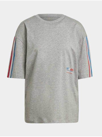 adidas T-Shirts in medium grey heather