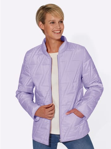 Sieh an! Steppjacke in flieder