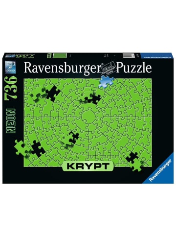 Ravensburger Puzzle 736 Teile Krypt Neon Green Ab 12 Jahre in bunt
