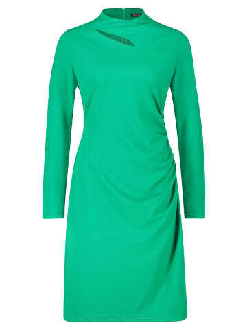 Betty Barclay Jerseykleid mit Raffung in Grasgrün