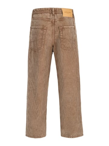 JACK & JONES Junior Jpstalex Cordhose Baggy Fit in cocoa