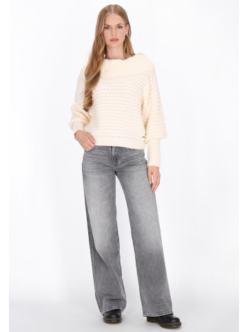 DreiMaster Women Sweater in offwhite