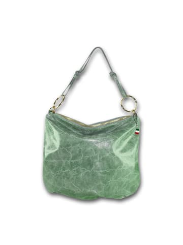 Florence Leder Umhängetasche Florence Tasche hellgrün, mint ca. 33cm
