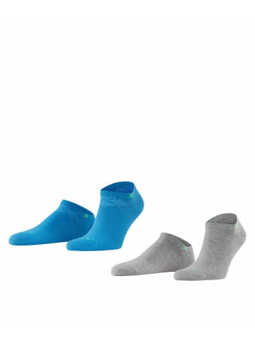 Burlington Sneaker-Socken Doppelpack in Blau