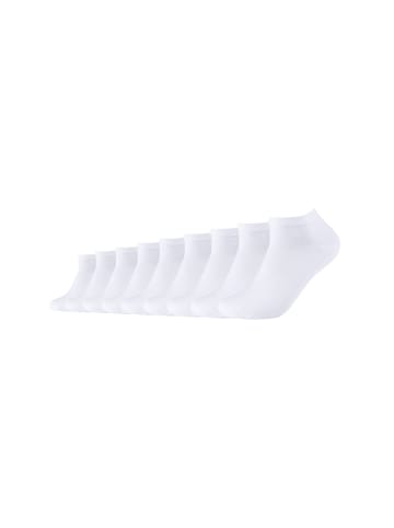 camano Sneakersocken 9er Pack ca-soft in Weiß