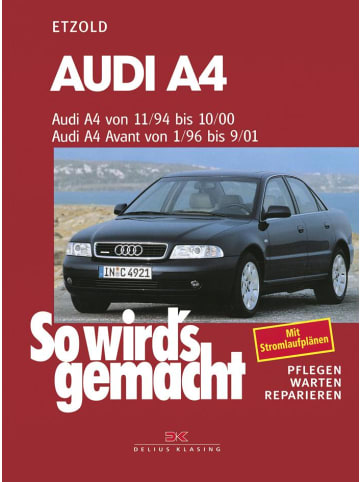 Delius Klasing Audi A4 von 11/94 bis 10/00. Audi A4 Avant von 1/96 bis 9/01