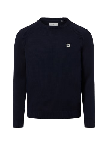 s.Oliver Pullover in marine - 0002