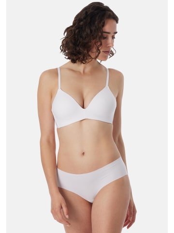 Schiesser Panty Invisible Light in Weiß / schwarz / beige