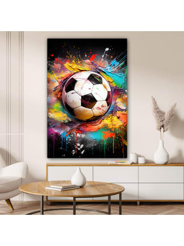 MuchoWow Poster mit Leiste Fußball  (BxH)