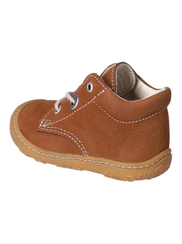 PEPINO Lauflern Schnürstiefel Kaltfutter in braun