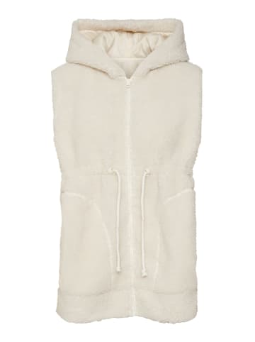 mama licious Fleece Gilet in Birch 1