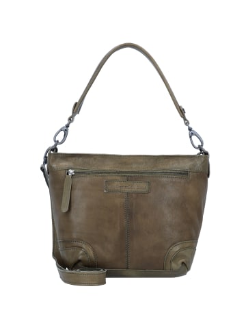 The Chesterfield Brand Lucy Schultertasche Leder 22 cm in olive green