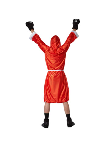 tectake Zweiteiliges Boxer-Kostüm, rot/weiß