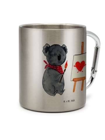 Mr. & Mrs. Panda Thermo Kaffeebecher Koala Künstler ohne Spruch in Silber