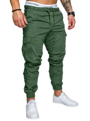 Amaci&Sons Cargo Jogger-Chino LOS ANGELES in Khaki