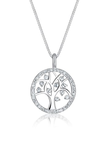 Elli Halskette 925 Sterling Silber Lebensbaum in Silber